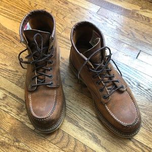 Red Wing Heritage Moc in Copper size 8 D